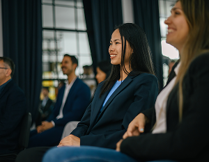 Group of diverse people in meeting